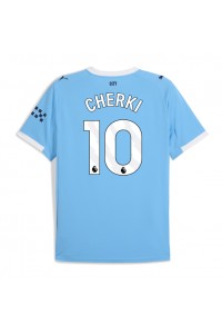 Manchester City Rayan Cherki #10 Voetbaltruitje Thuis tenue 2025-26 Korte Mouw